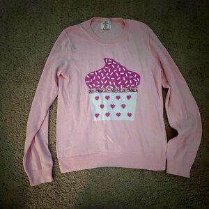 Crewcuts Pink Cupcake Sweater – Girls Size 14